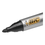 BIC Marking 2000 ECOlutions Permanent Markers Med Bullet Tip - Blue, Box  12