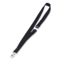 Textilband Durable 8137-01, mit Sicherheitsverschluss, 44cm, schwarz, 10 Stück