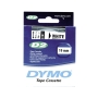 RUBAN DYMO SUPPORT D2 19 MM NOIR/BLANC 61911