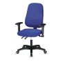 Prosedia Younico 1451 bureaustoel met permanent contact blauw