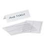 Durable Table Place Name Holder 210X61mm - Pack of 10