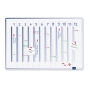 LEGAMASTER ACCENTS LINEAR YEARLY PLANNER COOL