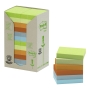 3M POST-IT RECYCLED NOTES TOWER OF 24 PADS PASTEL COLOURS 38X51MM
