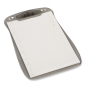 Clipboard acryl 23x31,5 cm transparent black