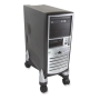 FELLOWES OFFICE SUITES CPU X STAND GRAPHITE/SILVER