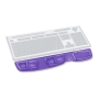 Fellowes Keyboard Wristrest With Microban Crystal Gel - Purple