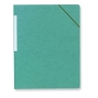 LYRECO PRESSPAHN FOLDERS GREEN - PACK OF 10