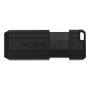 VERBATIM PINSTRIPE USB DRIVE 32GB BLACK