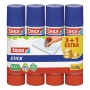 Tesa Eco Glue Stick - Pack Of 4 (Includes 1 Free Stick)