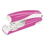 LEITZ WOW 5502 HALF-STRIP STAPLER 24/6-26/6 UP TO 30 SHEETS - PINK