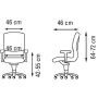 Prosedia D-Line 5156 synchroon mechanisme zwart