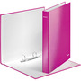 LEITZ WOW 2-RING BINDER PINK