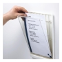 Durable Click Sign A4 Port | High-Quality Plastic Door Sign with Mounting Kit