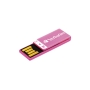 VERBATIM CLIP-IT USB FLASH DRIVE 4GB PINK