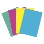 PAVO GLOSSY CARDBOARD COVERS A4 BLUE - PACK OF 100