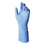 Pair ANSELL VersaTouch 87-195 reusable latex chemical gloves blue 7-7.5