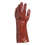 Paire de gants Deltaplus 7335 enduits PVC rouges taille 10