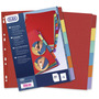 ELBA DIVIDERS CARDBOARD WITH REWRITABLE TABS 6 PARTS