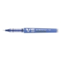 Pilot V5 Hi-Tec Point Roller Cartridge System Pen Blue Box of 10