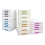 LEITZ WOW FILING 5 DRAWERS UNIT BLUE