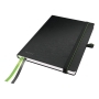 LEITZ COMPLETE NOTEBOOK HARD COVER A5 RULED BLACK