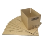 KRAFT C/BOARD BOX SINGLE WALL 200X150X120MM PACK OF 25