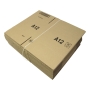 GALIA AMERICAN KRAFT CARDBOARD BOX 1-WALL A12 400 X 300 X 300MM - PACK OF 20