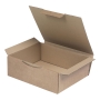 KRAFT POSTAL BOX 1-WALL 300 X 240 X 100MM BROWN - PACK OF 50