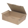 KRAFT POSTAL BOX 1-WALL 430 X 300 X 120MM BROWN - PACK OF 50