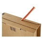 Pack de 10 cajas de envío con bolsillo para documentacion 330x290x120 mm