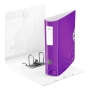 LEITZ 180 WOW ACTIVE LEVER ARCH FILE A4 75MM SPINE PURPLE