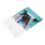 Leitz Wow 3 Flap Folder ICE Blue