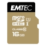 Emtec Gold 570X 16 GB Micro SDHC memóriakártya adapterrel
