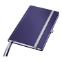 Leitz Style notebook hard cover A5 ruled blue