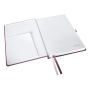 Leitz Style A5 Hard Cover Ruled Notebook Garnet Red