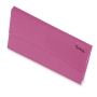 Lyreco Document Wallet, Foolscap Size, 250g Card - Pink, Pack of 50