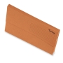 Lyreco Document Wallet, Foolscap Size, 250g Card - Orange, Pack of 50