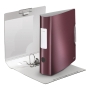 Leitz 180° Active Style Lever Arch File 82mm Spine Garnet Red