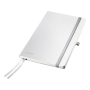 LEITZ STYLE NOTEBOOK SOFT COVER A5 SQUARED 5X5 WHITE