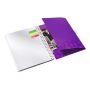 LEITZ WOW BE MOBILE NOTEBOOK PP COVER A4 RULED PURPLE