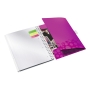 LEITZ WOW BE MOBILE NOTEBOOK PP COVER A4 SQUARED 5X5 PINK