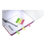 LEITZ WOW BE MOBILE NOTEBOOK PP COVER A4 SQUARED 5X5 PINK