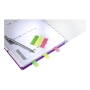 CAHIER LEITZ 4645 WOW BE MOBILE PP A4 160P 80GR 5X5 MICRO-PERFOREES VIOLET