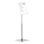 Durable DURAVIEW Floor Stand A3 - Metal - Includes Magnetic Frame Top