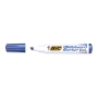 BIC 1754 WHITEBOARD MARKERS CHISEL TIP ASSORTED COLOURED - PACK OF 4