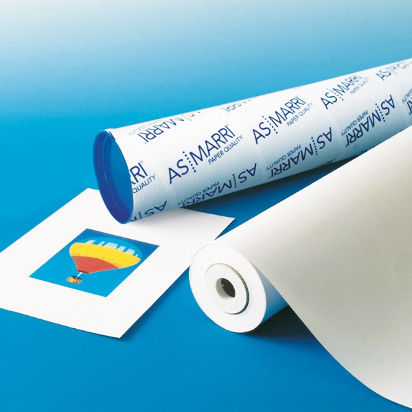 ROTOLO CARTA PLOTTER OPACA COLORE AS MARRI 90 G/MQ - 61 CM x 45 M