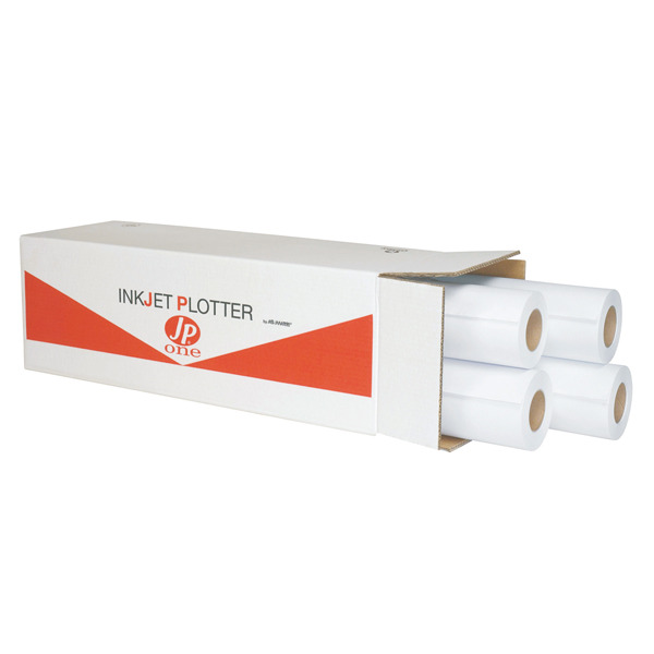 CONF. 4 ROTOLI CARTA PLOTTER OPACA JP ONE AS MARRI 80 G/MQ - 62,5 CM x 50 M