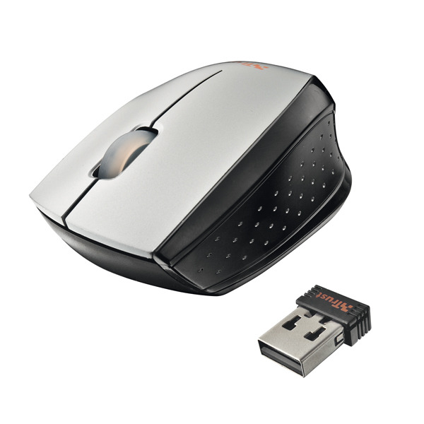 Wireless Isotto Trust Mini Mouse, grey