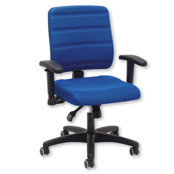Prosedia Yourope 4402 chair with synchrone mechanism blue
