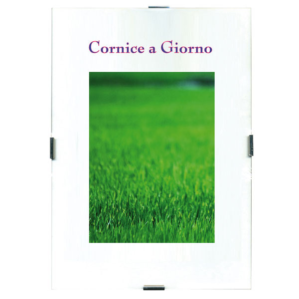 CORNICE A GIORNO IN PVC ANTIRIFLESSO - F.TO 35 x 50 CM
